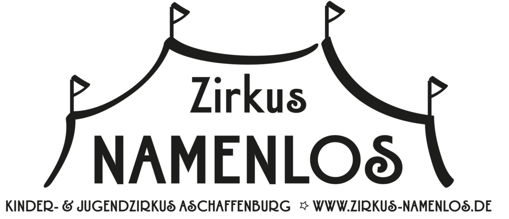 Zirkus Namenlos Logo Schwarz
